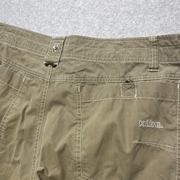 Kuhl Shorts Mens 36 Brown Bermuda Outdoor Hiking Cotton Nylon Mid Rise 10 Inseam - Picture 9 of 10